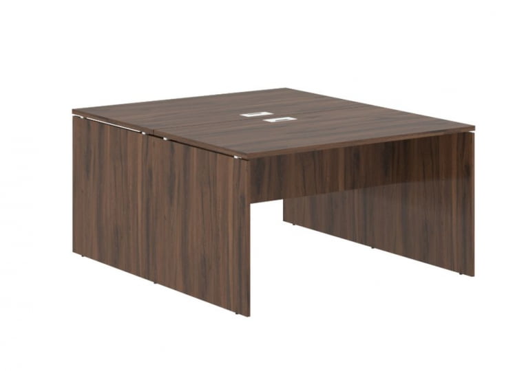 Рабочая станция ЕДИС ЕД2СТ 1380 Дуб Денвер темный Белый / EDIS ED2ST_0