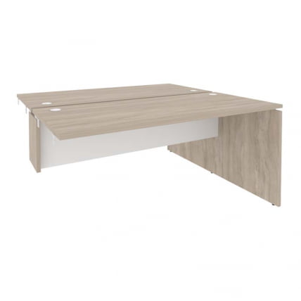 Стол-приставка двойной к опорным элементам ОНИКС О.Д.СПР-4.7 Дуб Аттик/Белый / ONIX O.D.SPR-4.7_0