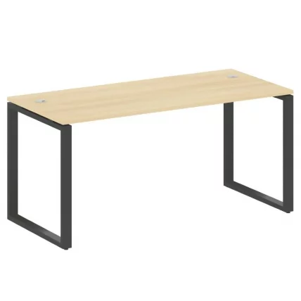 Стол письменный на О-образном м/к МЕТАЛ СЙСТЕМ БО.СП-4 Акация/Антрацит / METAL SYSTEM_0