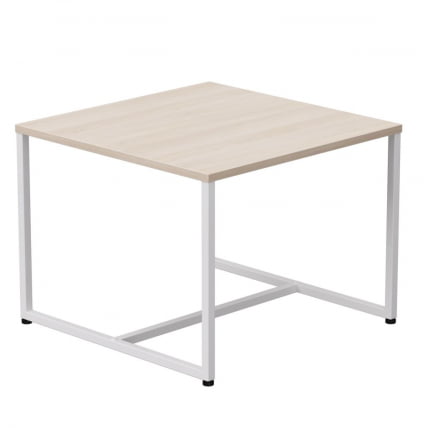 Стол журнальный Еверпроф ЕВО 254С024 Дуб Соната Белый / Everprof EVO 254S024_0