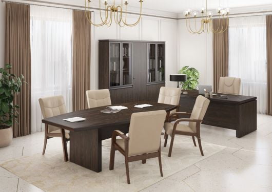 Кабинет руководителя МАРК №3 Дуб валенсия / MARK_0