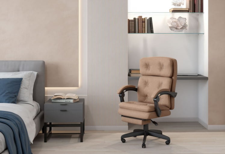 Кресло руководителя CХАИРМАН ДОМ (Хоме) 442 Темно-серый / CHAIRMAN (Home)_8