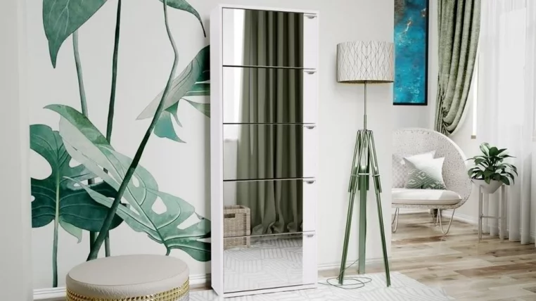 Тумба для обуви Тип 9 Белый Ясень_0