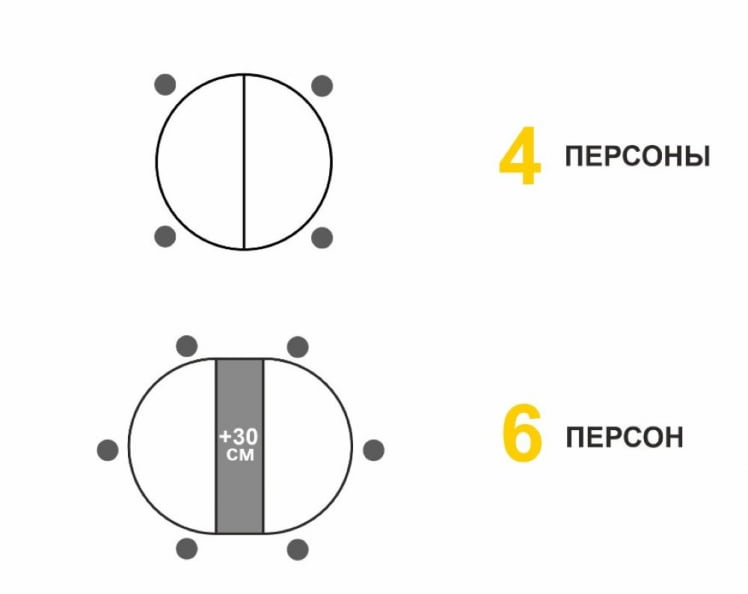 Обеденный стол Орфей 51 (01) Мрамор белый-Серый_2