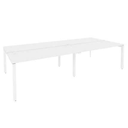 Рабочая станция на П-образном м/к ОНИКС О.МП-Д.РС-4.4.7 Белый Бриллиант / ONIX O.MP-D.RS-4.4.7_0