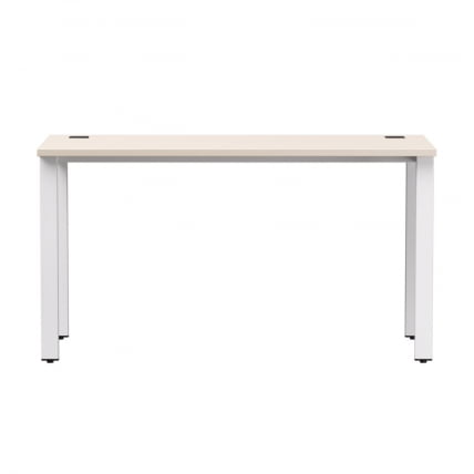 Стол прямой на металлокаркасе, опоры 90 гр Еверпроф ЕВО 254С007 Кашемир Белый / Everprof EVO 254S007_1