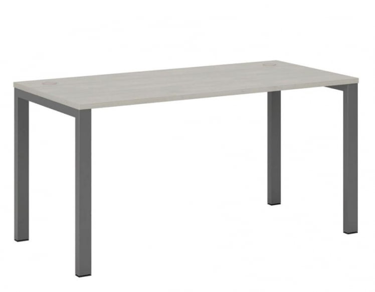 Стол письменный на металлоопорах Нев Лине НЛН36312324 Дуб шамони светлый / New Line NLN36312324_0