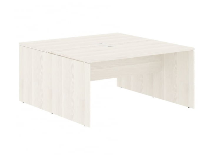 Рабочая станция ЕДИС ЕД2СТ 1580 Ясень Траун Белый / EDIS ED2ST_0