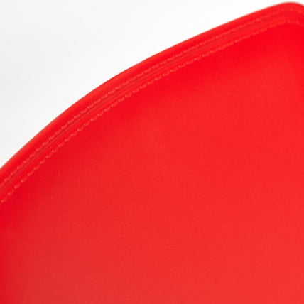 Стул ГЕНИУС (мод 75) металл/пластик, 46кс56кс84cм, красный/ножки хром / GENIUS (mod 46x56x84cм,_4