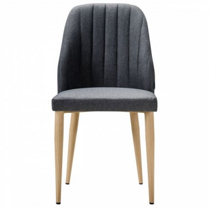 Стул Ален темно-серый/нат.дуб / Alen_1