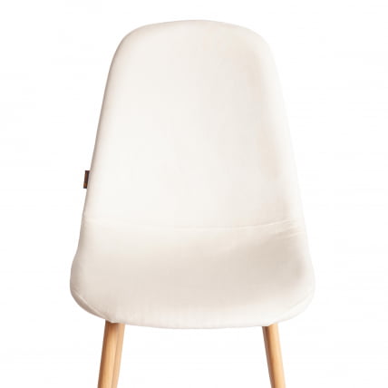 Стул БРЕЕЗЕ (мод. ДЖСC-58) Велюр/металл , 44 х 53 х 86 см, Лигхт беиге (светло-бежевый) ХЛР1 / натуральный / BREEZE (mod. JSC-58) Light beige HLR1_5