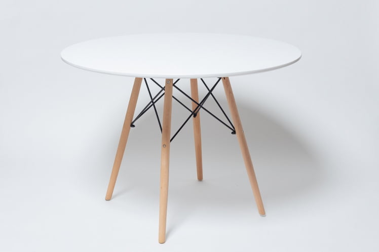 Стол обеденный СТ-001 Белый 900мм / ST-001_0