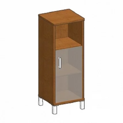 Стеллаж стекло тонированное В421.5 Л Дуб девон / L_0