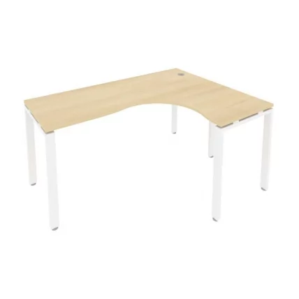 Стол письменный МЕТАЛ СЙСТЕМ БП.СА-4 Пр Акация/Белый / METAL SYSTEM_0