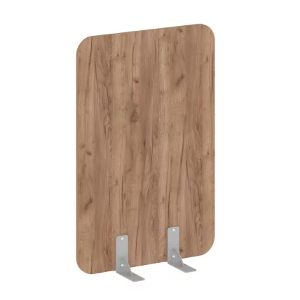 Перегородки на металлических опорах на фетровых подпятниках Р-лине ДП.Ф-80-120 Дуб Табак / R-line DP.F-80-120_0