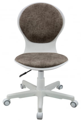 Кресло 1139 ФВ ПЛ Вхите велюр Блисс 07 шоколад / FW PL White Bliss_4