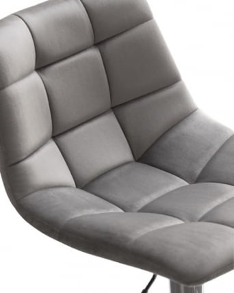 Стул барный ДОБРИН ТАИЛОР (серый велюр (МДЖ9-75)) 2 шт / DOBRIN TAILOR (MJ9-75))_6