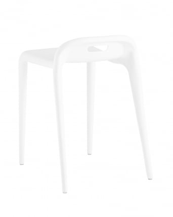 Табурет Слеттен пластик Белый / Sletten_5