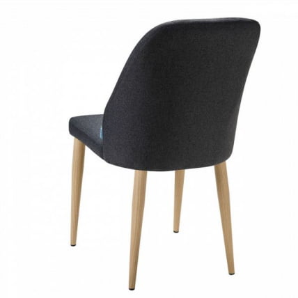 Стул Ален темно-серый/нат.дуб / Alen_2