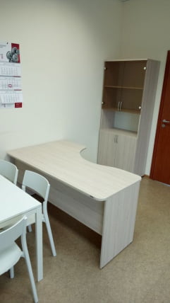 Стол угловой Глассй 1.14.16Пр Туя / Glassy_5