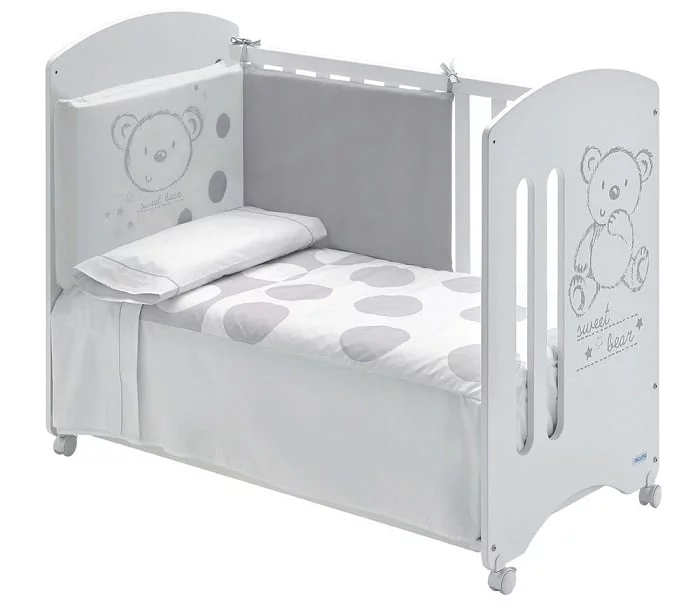 Набор Микуна Свеет Беар покрывало+борт 120кс60 ТКС-700 / Micuna Sweet Bear 120x60 TX-700_1