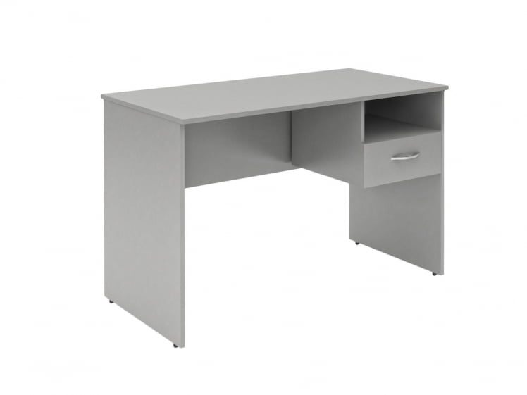 Стол письменный (С-1200) Р с правой подвесной тумбой Белый / (S-1200) R_0