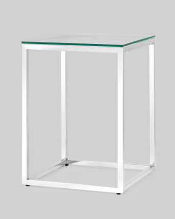 Журнальный стол ТАУН 40кс40 Серебро / 40x40_1