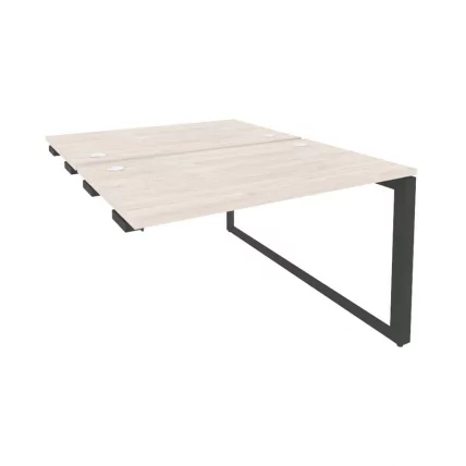 Стол-приставка двойной на О-образном м/к к опорым элем. ОНИКС О.МО-Д.СПР-2.7 Денвер Светлый/Антрацит / ONIX O.MO-D.SPR-2.7_0