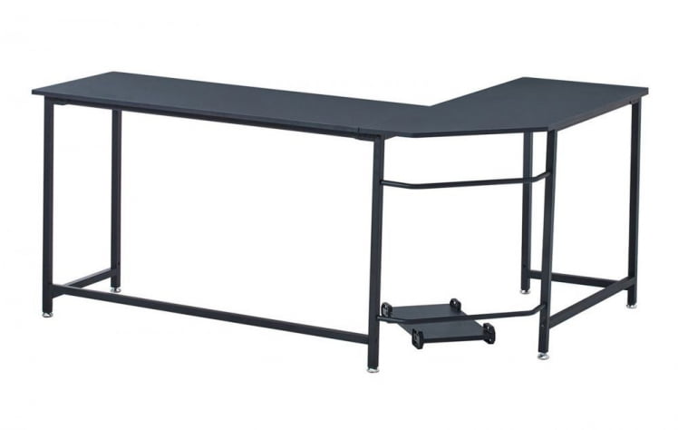 Угловой письменный стол КИВИ Черный БК / KIWI BK_11