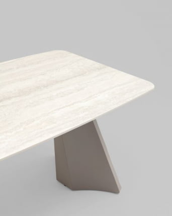 Стол обеденный Елиора 160-240*90 серая керамика / Eliora_4