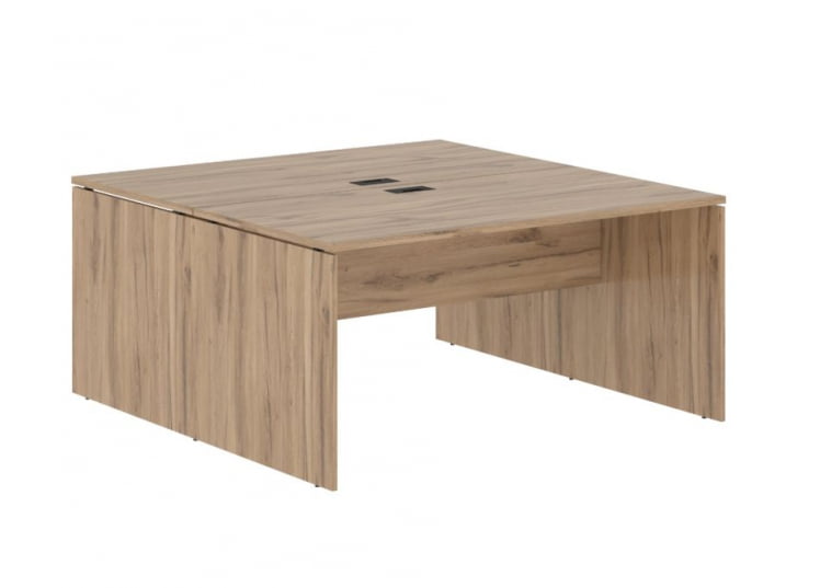 Рабочая станция ЕДИС ЕД2СТ 1580 Дуб Денвер светлый Черный / EDIS ED2ST_0