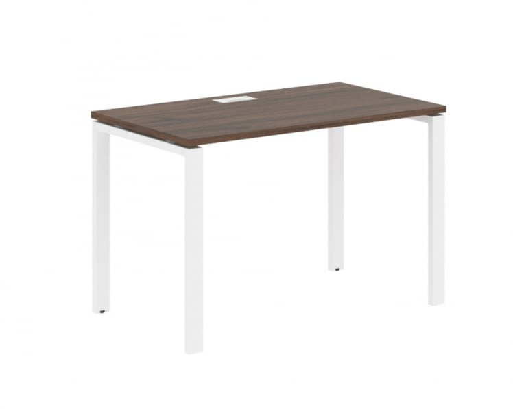Стол письменный ЕДИС ЕУСТ 1167 Дуб Денвер темный Белый / EDIS EUST_0