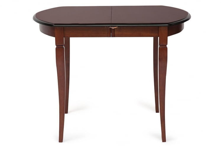 Стол раскладной Модена (МД-Т4ЕКС) дерево гевея/мдф, 100+29х75х75 см, МАФ Бровн / Modena (MD-T4EX) MAF Brown_4