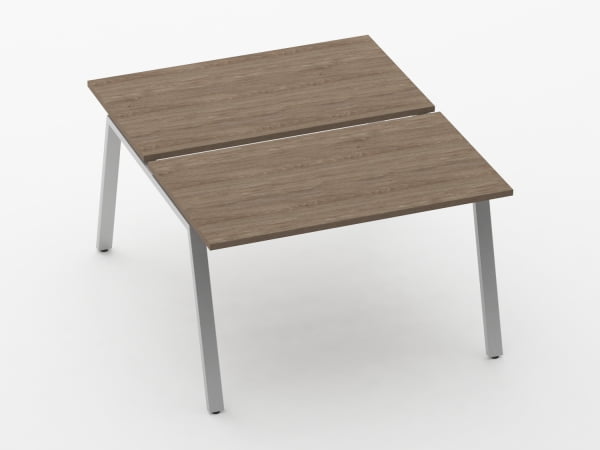 Л-образный металлический каркас с траверсами Дека 73.145.12 К Металлик матовый муар / Deka_1