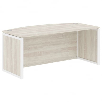 Стол руководителя КСТЕН-КП КСКПЕТ 189Х Сосна Эдмонт Белый / XTEN-QP XQPET 189H_0