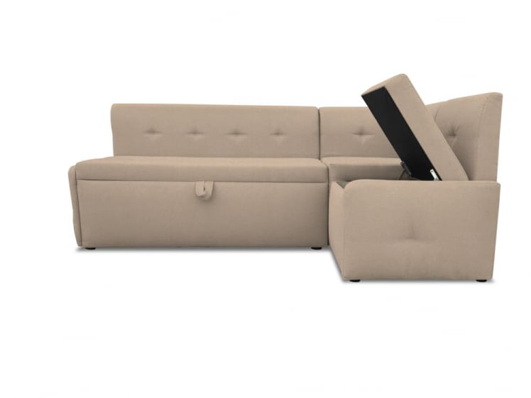 Кухонный уголок Вена рогожка Савана Плус Беиге / Savana Plus Beige_1