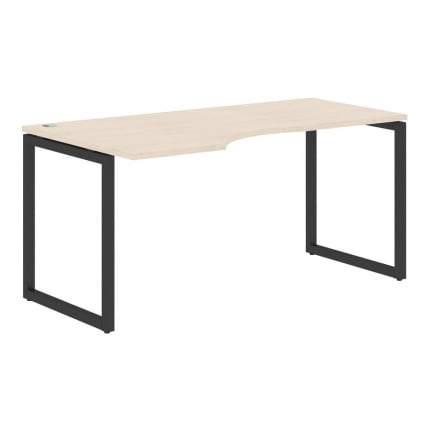 Стол письменный левый КСТЕН-К КСКCЕТ 169 Л Бук Тиара Антрацит / XTEN-Q XQCET L_0