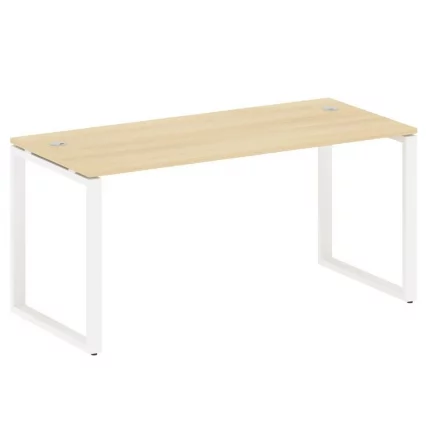 Стол письменный на О-образном м/к МЕТАЛ СЙСТЕМ БО.СП-4 Акация/Белый / METAL SYSTEM_0