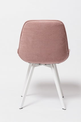 Стул К 21 вхите Розовый (ПС 12\б) / white (PС_2