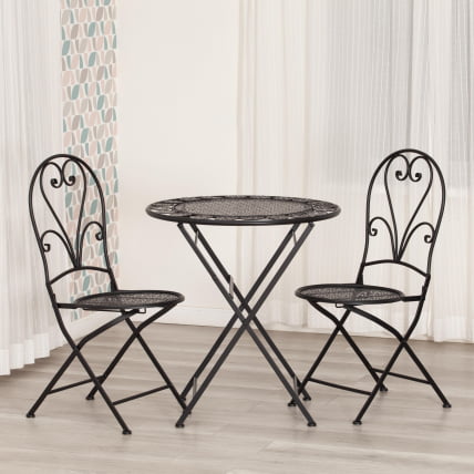 Стул Лове Чаир (ПЛ08-11140) стальной сплав, черный, 40х47,5х94 см / Love Chair (PL08-11140)_11