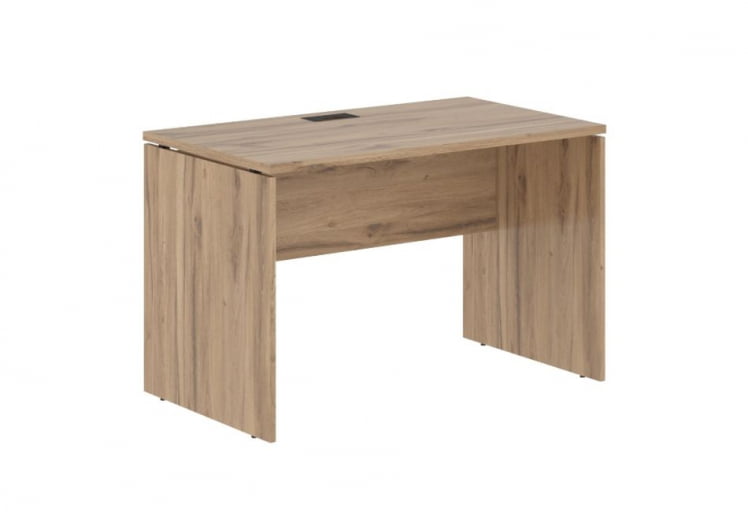 Стол письменный ЕДИС ЕДСТ 1167 Дуб Денвер светлый Черный / EDIS EDST_0