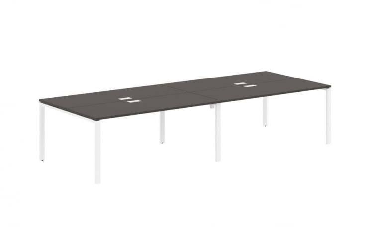 Бенч-система 4-местная ЕДИС ЕУВСТ 3513 Мокко Белый / EDIS EUWST_0