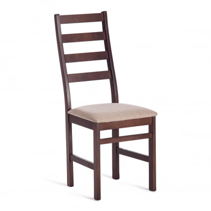 Стул РОСАРИО Многослойная фанера, 39 х 39 х 99 см, Каппучино, ткань бежевая (Форд Виллиам 7) / ROSARIO Cappuchino, (Ford William_0