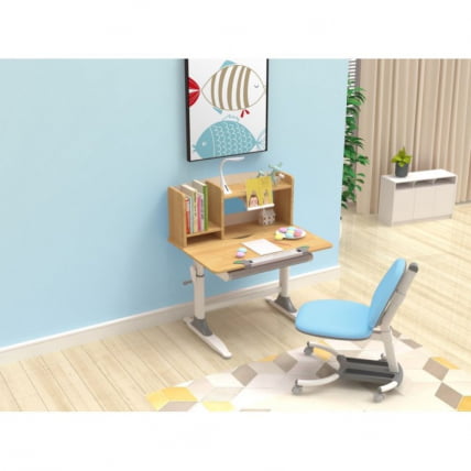 Стол письменный детский с регулировкой высоты и полками ЕУРЕКА ЕCД-КСЙЛ-80 / EUREKA ECD-XYL-80_18