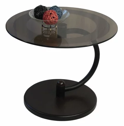 Стол журнальный 13Н Черный/  венге/ тонированное_0