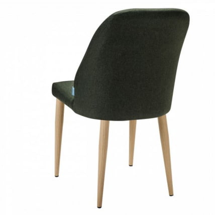 Стул Ален темно-зеленый/нат.дуб / Alen_8