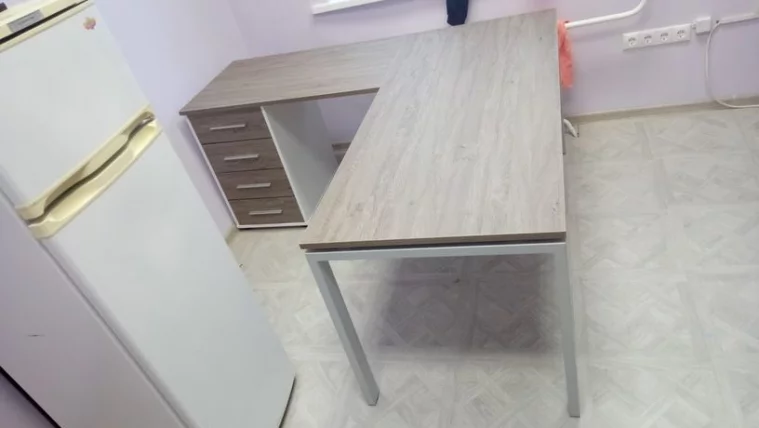 Тумба приставная Дека 9.05.10 Дуб Верцаска/Белый / Deka_2