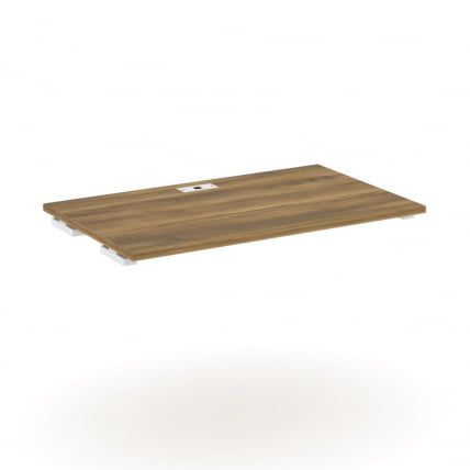 Стол-приставка к двум опорным тумбам/шкафам CОНCЕПТ CН.ОСПР-006 Сандал Янтарный Белый / CONCEPT CN.OSPR-006_0