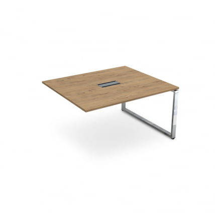 Стол системы БЭНЧ, переговорный, конечный ГЛОСС ЛИНЕ НСПК-О.927 Теаквоод / GLOSS LINE Teakwood_0