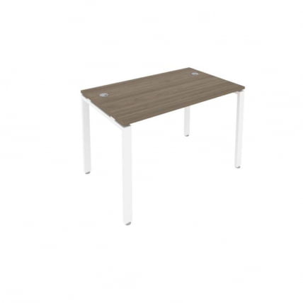 Стол письменный МЕТАЛ СЙСТЕМ Б.СП-2 Вяз/Белый / METAL SYSTEM_0